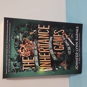The Inheritance Games Paperback Book by Jennifer Lynn Barnes 📚